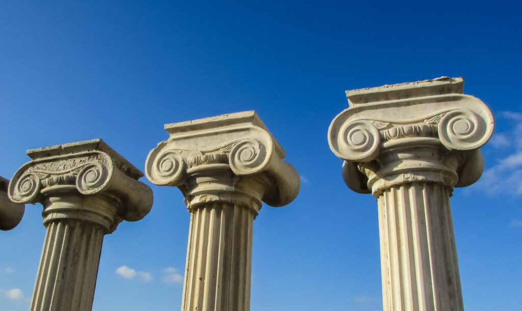 Quais são os 4 pilares que sustentam o capitalismo?